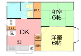 メゾンドグラディスの間取り画像