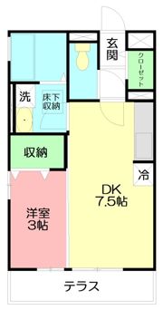 ルブランの間取り画像