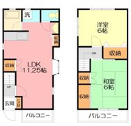 シャトレコリーヌBの間取り画像