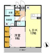 K・fines A棟の間取り画像