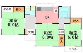 大磯山王町貸家の間取り画像