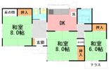 大磯山王町貸家の間取り画像
