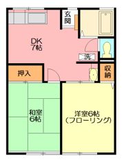 シティハイム ヴェリテの間取り画像