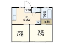 大山ハイツの間取り画像