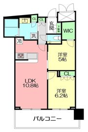 ブランズタワー大船の間取り画像