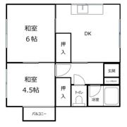 相澤コーポの間取り画像
