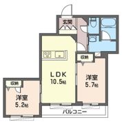 オーガルの間取り画像