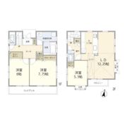 平塚市黒部丘戸建の間取り画像