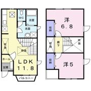 グレイスガーデン こすもすの間取り画像