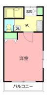 シュロスハイム東海大学前の間取り画像
