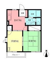 けやきハイツIの間取り画像