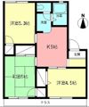 アクレイムCの間取り画像