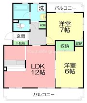 プリムローズ東原の間取り画像