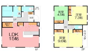 東柏ケ谷2丁目へーベルハウスの間取り画像