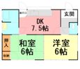 露木貸家の間取り画像