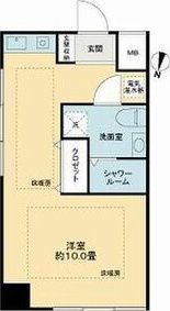 ライオンズマンション鎌倉由比ガ浜の間取り画像