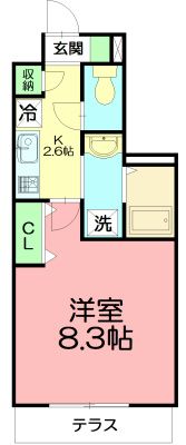メゾンイナモトの間取り画像