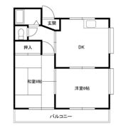 サンハイム平塚の間取り画像
