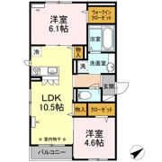 クレシェンテの間取り画像