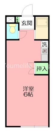プチメゾン栢山の間取り画像