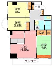 グランソラール丸の内の間取り画像