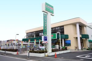 近くのスーパー生鮮館TAIGA岡津店まで483m（徒歩7分）