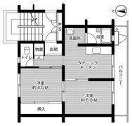ビレッジハウス下島第二3号棟の間取り画像
