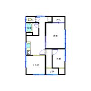 林平野貸家1号の間取り画像