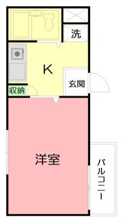 シルフィード平塚IIの間取り画像