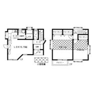 山木貸家の間取り画像