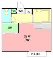 メゾン南矢名の間取り画像