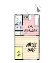 チェリーハイツAの間取り画像