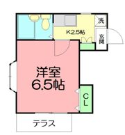 ドルフィン山崎IIの間取り画像