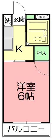 NYハイツIIの間取り画像