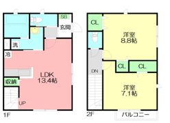 カーサカリエンテの間取り画像
