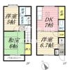 テラス日向岡Aの間取り画像