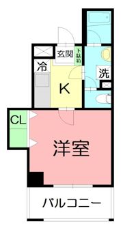 チェリーヒルズ金田の間取り画像
