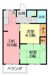 YNハイツの間取り画像