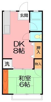 浜見シュロスの間取り画像