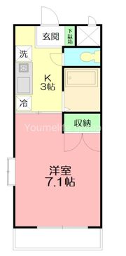 メゾン榎木町の間取り画像