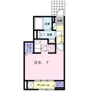 マオ：コリーヌの間取り画像