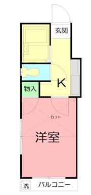 レオパレスブランカの間取り画像
