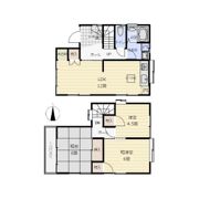 貸家 長後1437－44の間取り画像