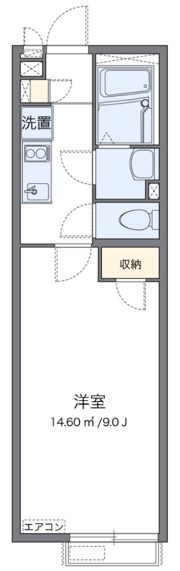 クレイノテラスハウスの間取り画像