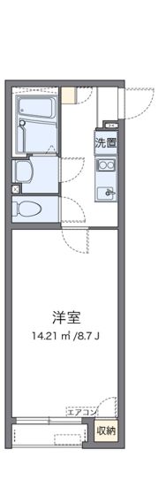 クレイノパルテドールの間取り画像