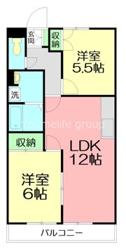 Triplet（トリプレット）の間取り画像