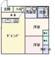 ハワイ荘の間取り画像