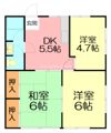 スターハイツNo.1の間取り画像