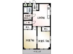 東ハイツBの間取り画像