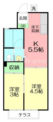 サミットK・Hの間取り画像